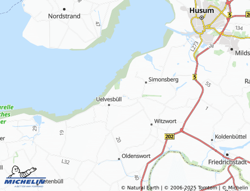 MICHELIN Porrendeich map - ViaMichelin