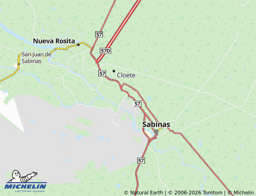 Mappa MICHELIN Nueva - ViaMichelin