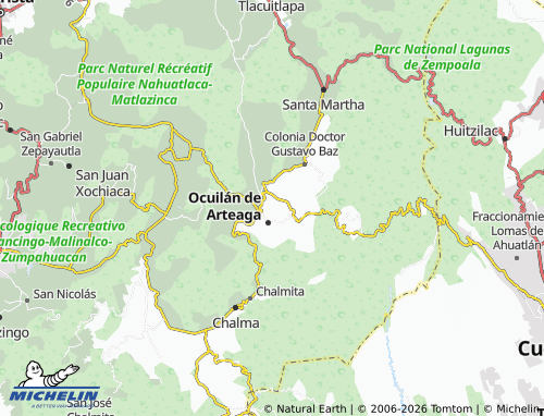 Mapa MICHELIN Santa Ana - ViaMichelin