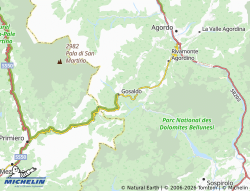 Mapa MICHELIN Le Feste - ViaMichelin