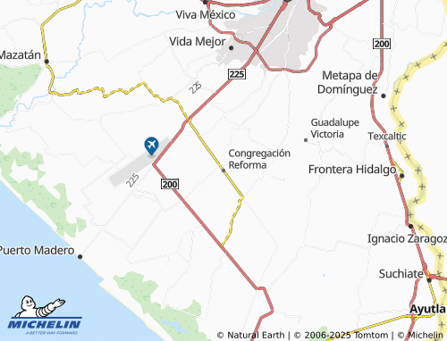 MICHELIN Congregación Reforma map - ViaMichelin