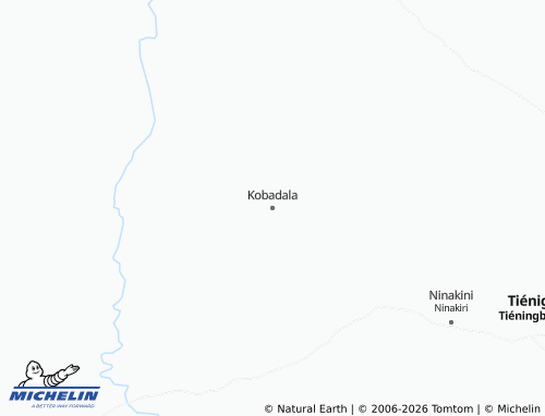 MICHELIN-Landkarte Kobadala - ViaMichelin
