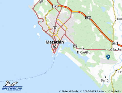 MICHELIN Jesús de Nazaret map - ViaMichelin
