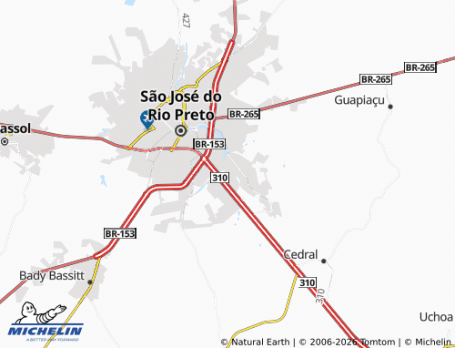 Mappa MICHELIN Cambuí - ViaMichelin