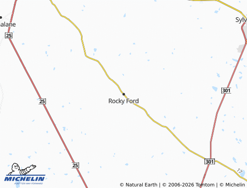 Mappa MICHELIN Rocky Ford - ViaMichelin