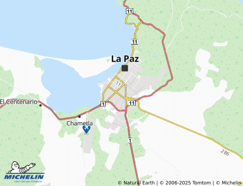 MICHELIN 17 de Octubre map - ViaMichelin