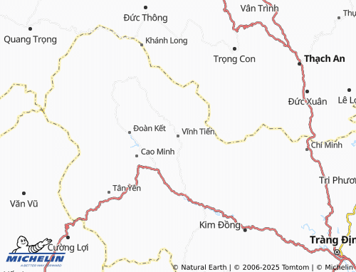 MICHELIN Vĩnh Tiến map - ViaMichelin