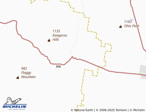 MICHELIN-Landkarte Walcha Road - ViaMichelin