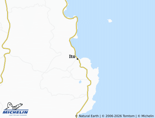 Mapa MICHELIN Ito - ViaMichelin