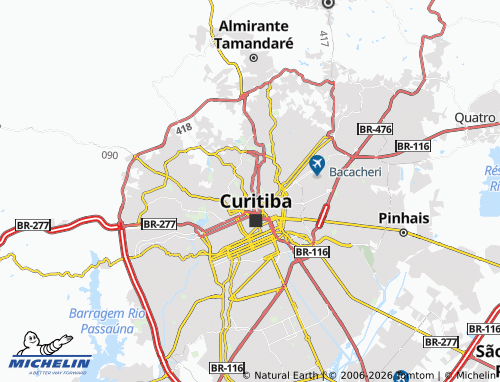 Mapa MICHELIN Bom Retiro - ViaMichelin