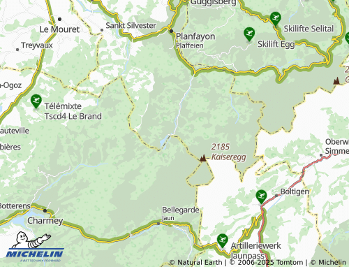 MICHELIN Brüggera map - ViaMichelin