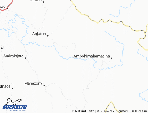 MICHELIN Ambinanindovoka map - ViaMichelin