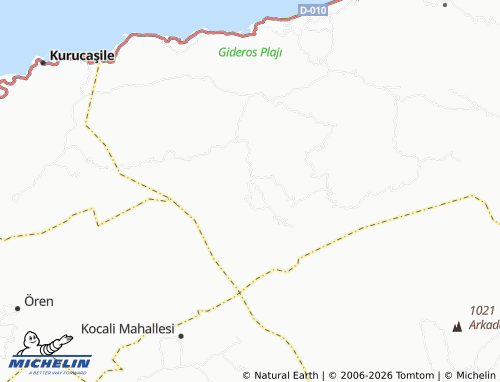 Mappa MICHELIN Başköy - ViaMichelin