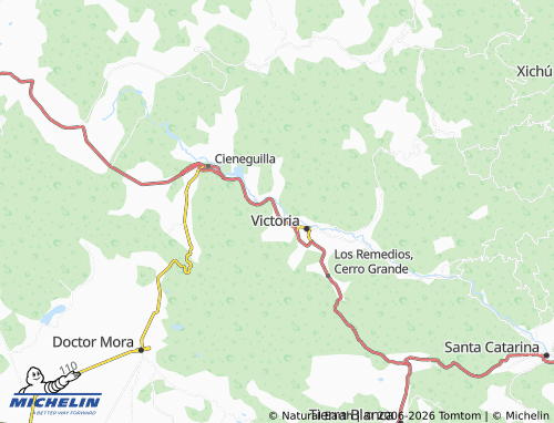 Kaart MICHELIN Linderos - ViaMichelin