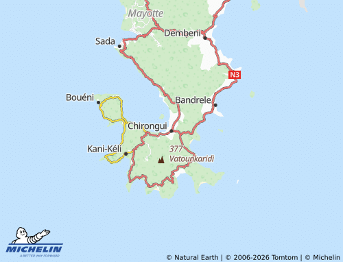 Mappa MICHELIN Chirongui - ViaMichelin