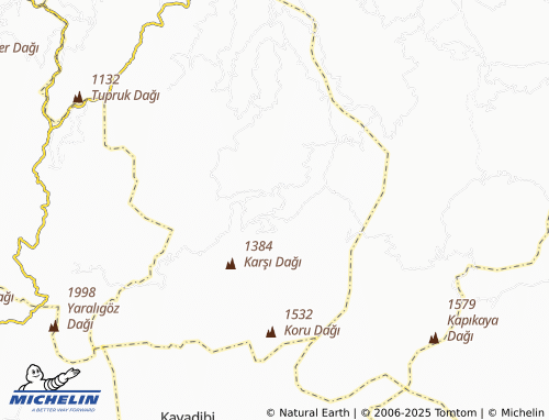 MICHELIN Karacakaya map - ViaMichelin