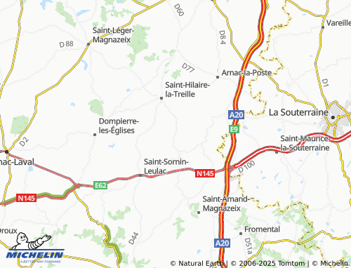 Mappa MICHELIN Maison Sauzy - ViaMichelin