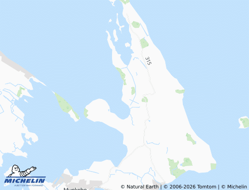 Kaart MICHELIN Bogensø - ViaMichelin