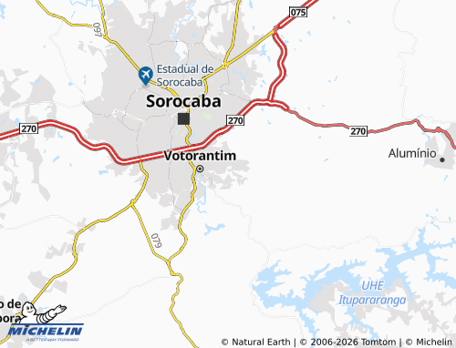 Mapa MICHELIN Vale do Sol - ViaMichelin