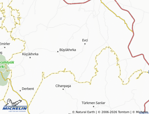 Mapa MICHELIN Çatalbaş - ViaMichelin
