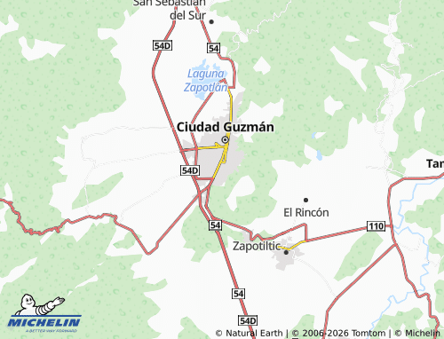 MICHELIN San Felipe II map - ViaMichelin