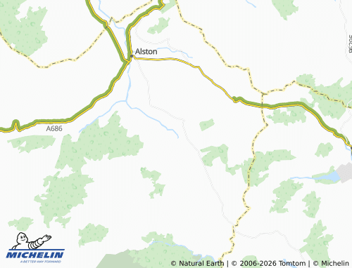 Carte MICHELIN Garrigill - ViaMichelin