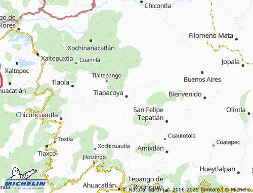 MICHELIN Tlapacoya map - ViaMichelin