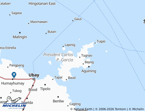 MICHELIN Tawid map - ViaMichelin