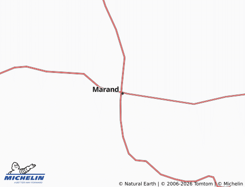 Kaart MICHELIN Marand - ViaMichelin