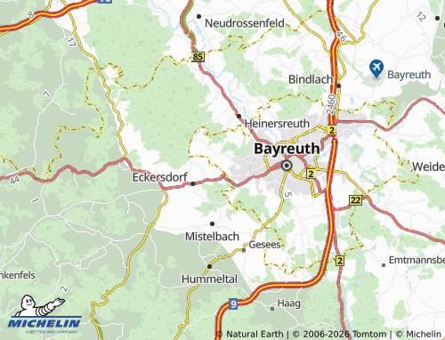 MICHELIN Teufelsgraben map - ViaMichelin
