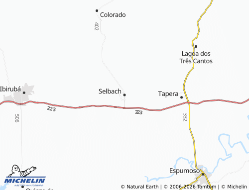 Mapa MICHELIN Selbach - ViaMichelin