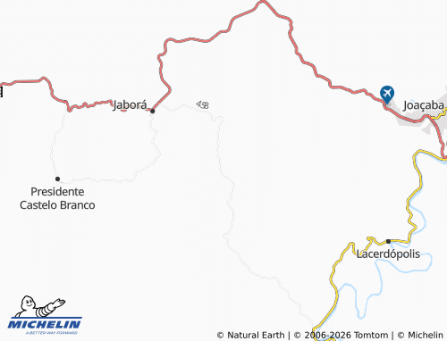 Mapa MICHELIN Santa Lúcia - ViaMichelin