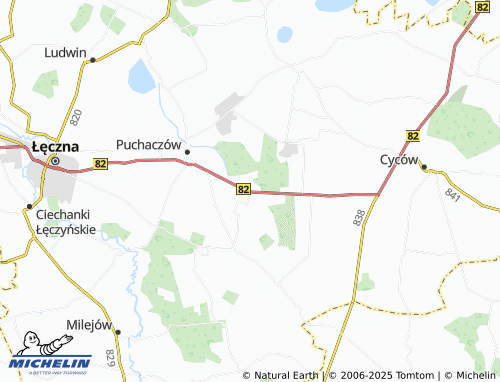 MICHELIN Wesołówka map - ViaMichelin
