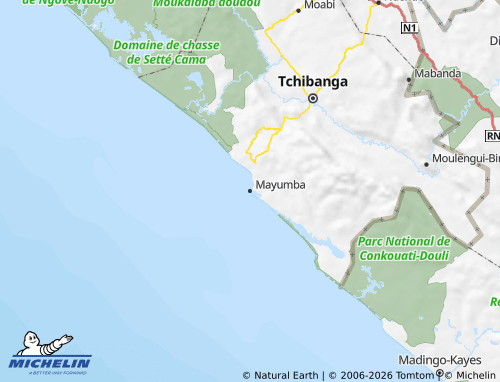 MICHELIN Basse-Banio map - ViaMichelin