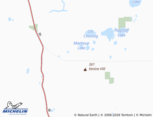 Mapa MICHELIN Kenmare - ViaMichelin
