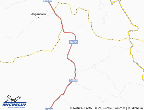 MICHELIN Böğrüdelik map - ViaMichelin