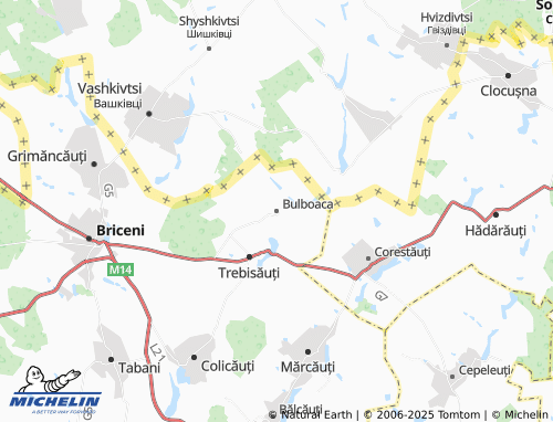 MICHELIN-Landkarte Bulboaca - ViaMichelin