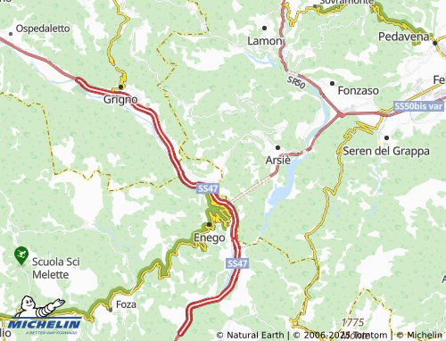 MICHELIN Fastro map - ViaMichelin