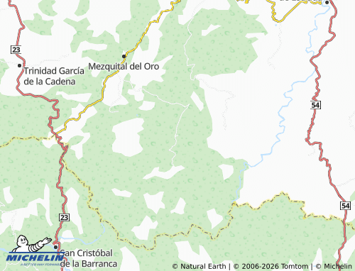 Carte MICHELIN Las Ánimas - ViaMichelin