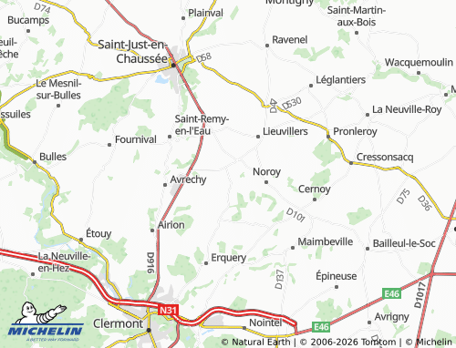 Mappa MICHELIN Cuignières - ViaMichelin