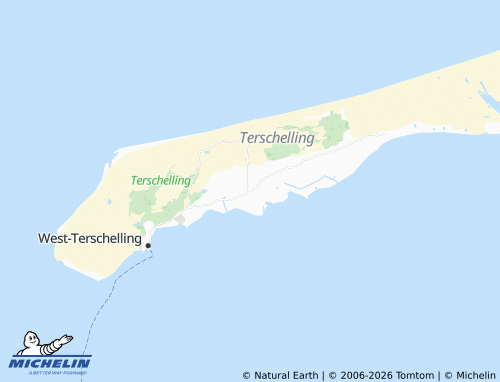 MICHELIN Midsland map - ViaMichelin