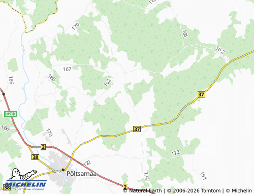 Mapa MICHELIN Mõrtsi - ViaMichelin