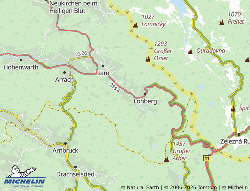 MICHELIN Schwarzenbach map - ViaMichelin