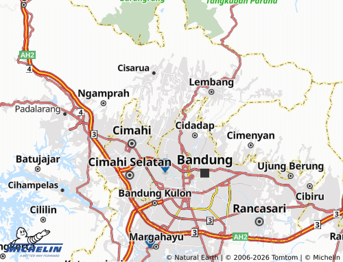 MICHELIN Sukasari map - ViaMichelin