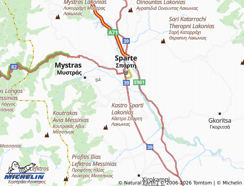 MICHELIN Alesia map - ViaMichelin