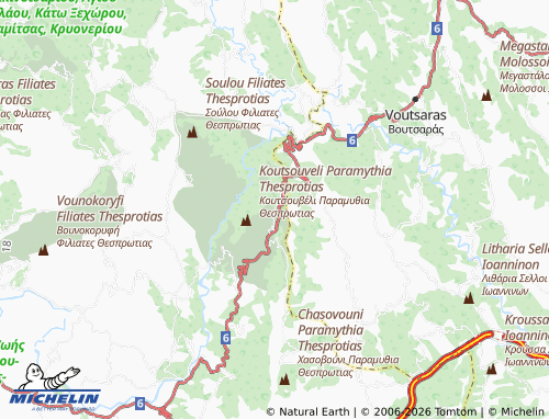 Mappa MICHELIN Polydroso - ViaMichelin