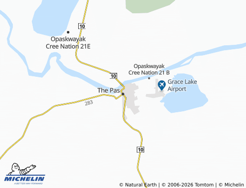 Mappa MICHELIN The Pas - ViaMichelin