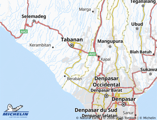 Mapa MICHELIN Pandak Bandung - ViaMichelin