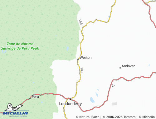 Kaart MICHELIN Weston - ViaMichelin