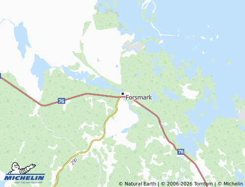 MICHELIN-Landkarte Forsmark - ViaMichelin
